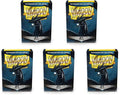 5 Packs Dragon Shield Matte Jet Standard Size 100 ct Card Sleeves Value Bundle! by DragonShield