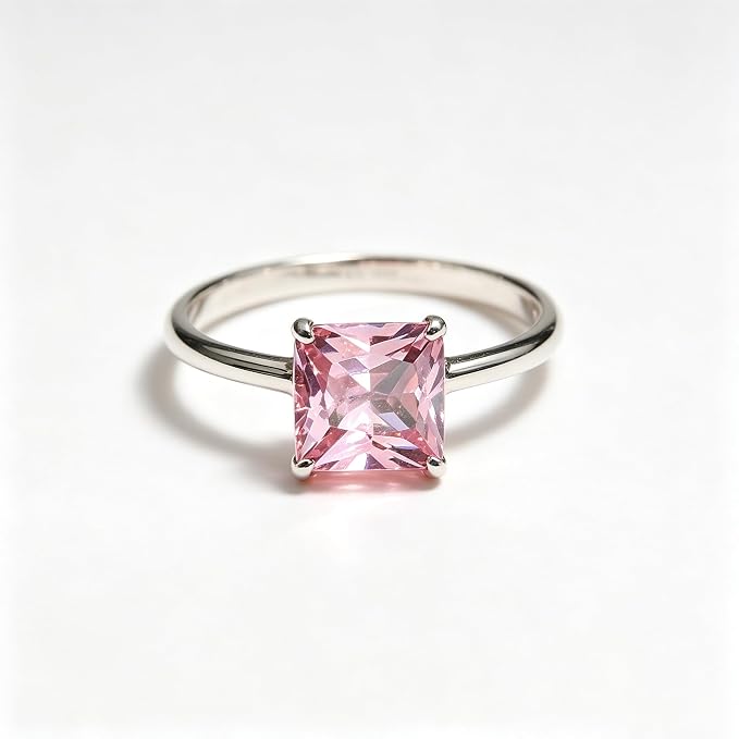 Pink Gemstone Color Cubic Zirconia Loose Beads Unset - Image 8