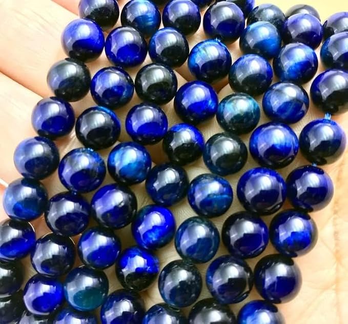 Zenkeeper 116 Pcs Blue Tiger Eye Beads - Image 5