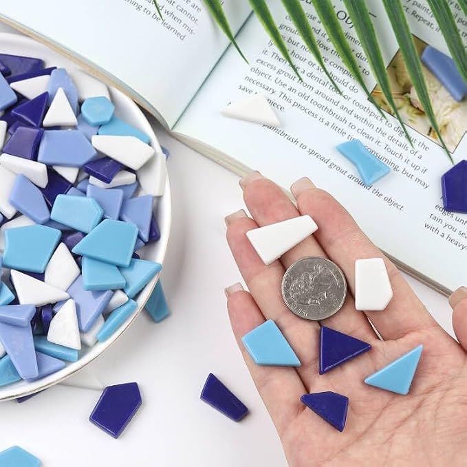 Youway Style Blue Glass Mosaic Tiles - Image 6