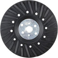 BHA Angle Grinder Ribbed Backing Pad for Resin Fiber Disc, 5" x 5/8"-11