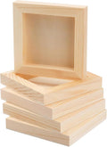 FSWCCK 5 Pack 5 x 5 inch Wood Panel Boards, Unfinished Wood Canvas Panels by FSWCCK