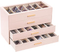 Lolalet Sunglasses Storage Box for Women, Eyewear Eye Glass Organizer by Lolalet