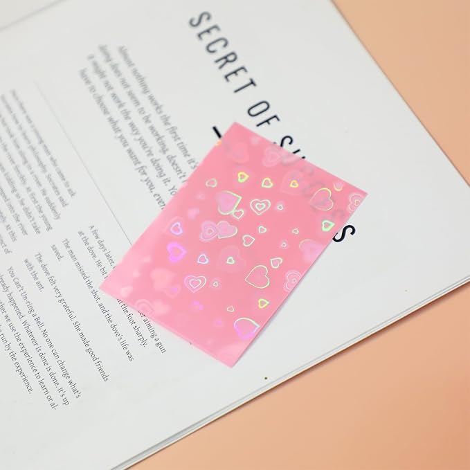 Penitue Photocard Sleeves, Holographic Foil Cover | Photocard Sleeves - Image 6