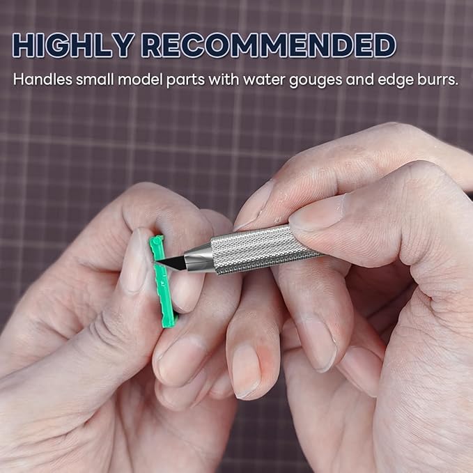Stedi All Metal Craft Hobby Knife Kit, Model Hobby Making Tools | Precision - Image 4