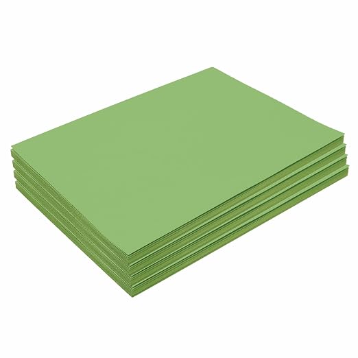 Colorations 9" x 12" Mediumweight Green Construction Paper by Colorations