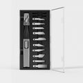 Precision Craft Knife Set – 10 Carbon Steel Blades, Hidden Blade Storage Handle by scimaker