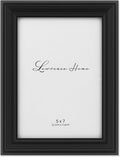 Lawrence Frames Black 5x7 Classic Detailed Picture Frame by LawrenceFrames