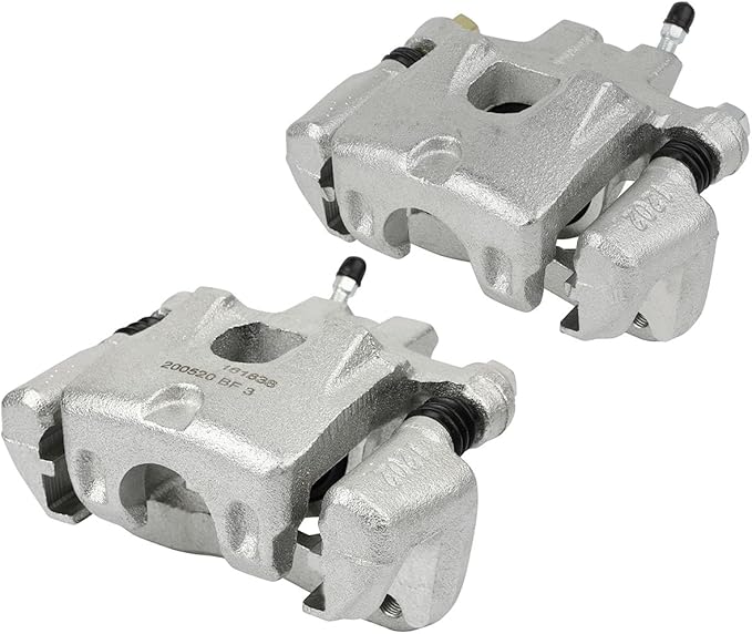 cciyu Rear Left & Right Brake Calipers Assembly w/Bracket 19B2697 19B2696 2005-2007 For Toyota For Avalon,2002-2006 For Toyota For Camry,2004-2008 For Toyota For Solara