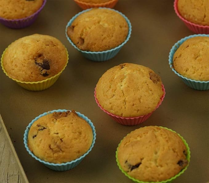 2 Inch Mini Size Silicone Baking Cups Muffin Cups, Reusable and Nonstick Mini - Image 9