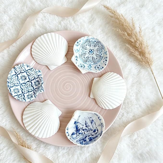 HappyFiller 12 PCS Natural Seashells 2-3 Inch, Beach Theme Party, Wedding - Image 2