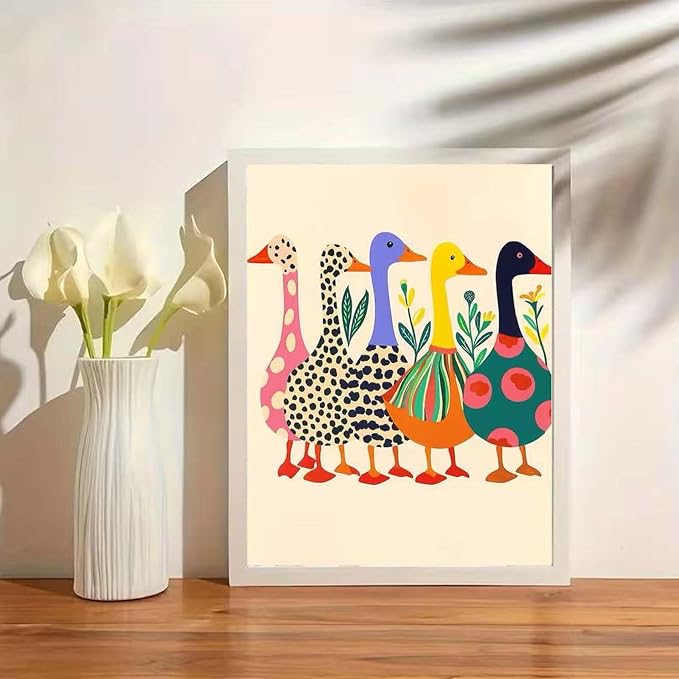 GEMOUJ Duck Paint by Numbers Kits - Image 3