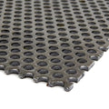 OnlineMetals A36 Carbon Steel Perforated Sheet, Unpolished (Mill) Finish, Hot Rolled, Staggered 0.1875" Holes, ASTM A36, 0.06" Thickness, 16 Gauge, 24" Width, 24" Length, 0.25" Center to Center