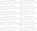 Lifewit Floating Shelves for Wall, Acrylic Display Shelf Wall Mounted for Figure by Lifewit