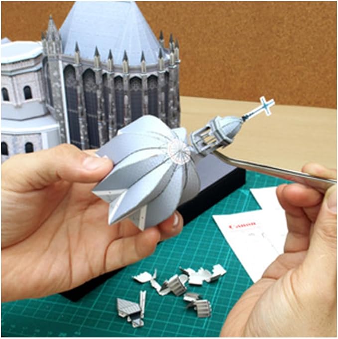 Aachen Cathedral DIY Paper Model Kit - Image 3