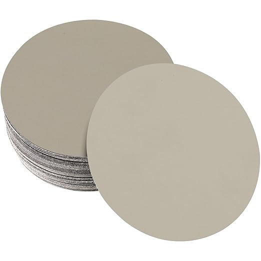 20PCS 6 inch Silicon Carbide Sanding Discs 10000 Grit, Wet Dry Orbital Sander Hook and Loop Sandpaper Disc Ultra Fine Grit, Best for Metal,Automotive Precision Polishing