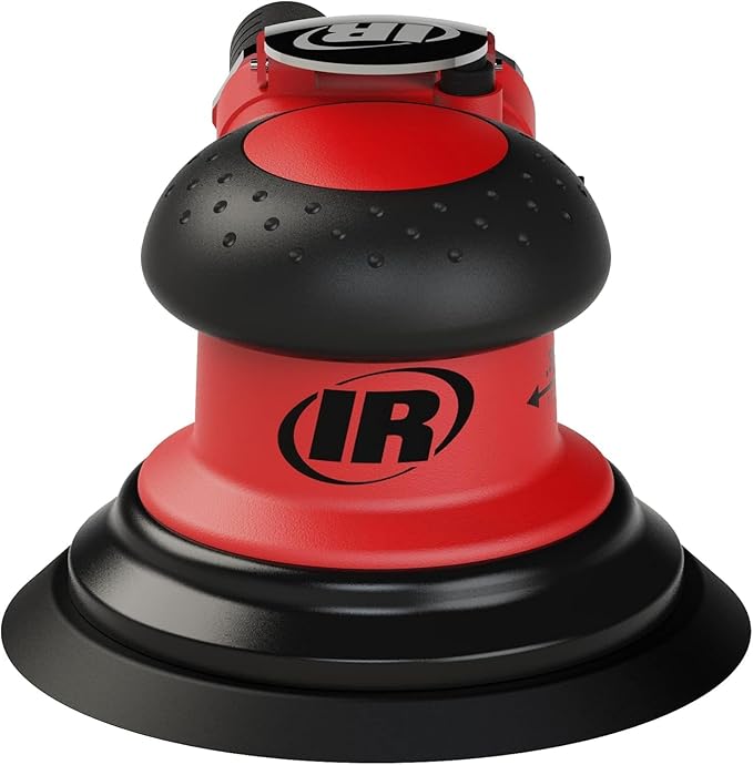 Ingersoll Rand 5152-6-HL - 6" Random Orbital Air Sander, 3/32 Orbit, Hook & Loop, 12,000 RPM, 0.3HP
