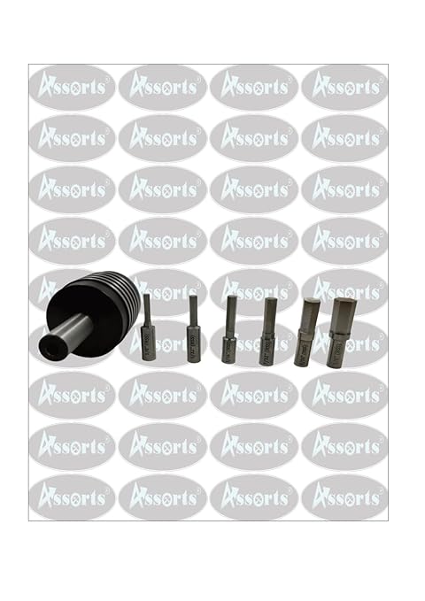 Assorts Lathe's High-Precision Live Revolving Center with Straight Shank and High-Speed Steel (HSS) Hex Rotary Broach for Superior Machining Accuracy and Versatility