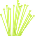 XINGO 1000 PCS 4 inch Cable Zip Ties, 18lbs Strength, Small Tie Wraps Self-Locking Nylon Zip Ties for Indoor and Outdoor Use (Apple Green)