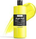 Nicpro Lemon Yellow Large Acrylic Paint, Rich Pigments, Non Toxic Craft Paint by Nicpro
