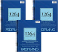 Fabriano 1264 Mixed Media Pad, Spiral Bound, 110 lb. by Fabriano