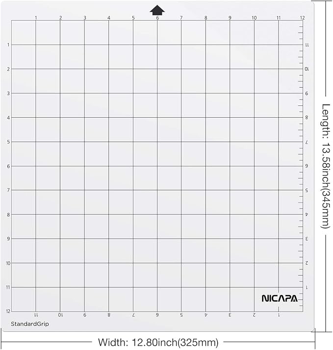 StandardGrip Cutting Mat for Silhouette Cameo 4/3/2/1 Standard Adhesive Sticky - Image 5