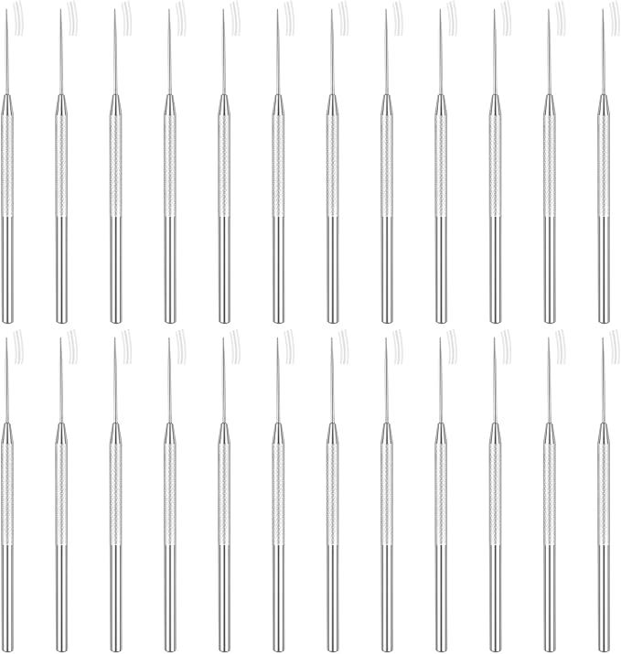 24 PCS Ceramic Clay Needle Tools, Pottery Sculpture Needle Detail Tools by Unknown