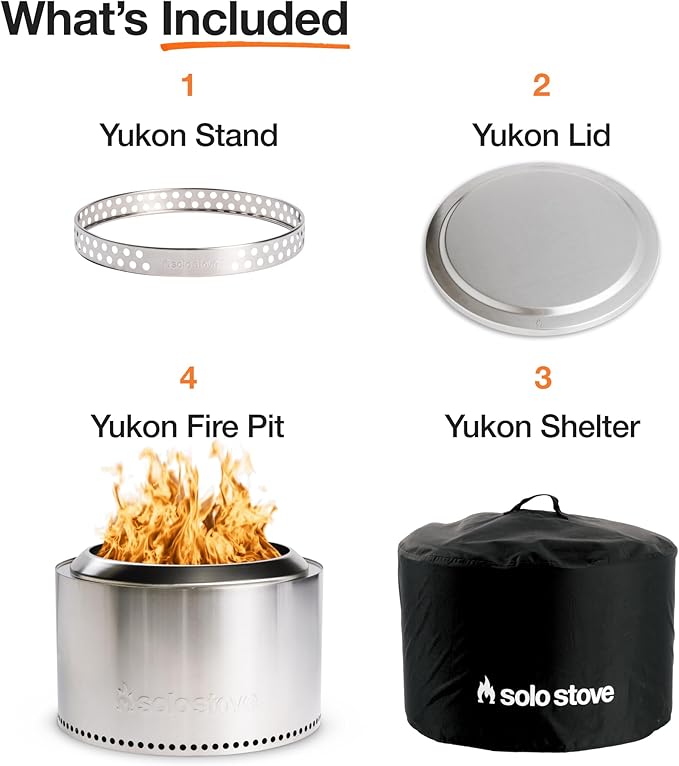 Solo Stove Yukon Amazon Exclusive Bundle | Smokeless Fire Pit - Image 4