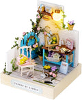 Flever Dollhouse Miniature DIY House Kit Creative Room by Flever