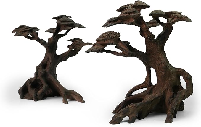 FZONE Resin Aquarium Driftwood, Aquarium Tree Decoration by FZONE