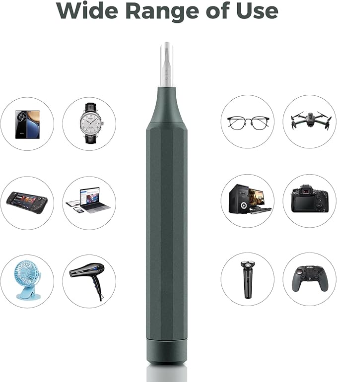 Screwdriver - Screwdriver Set 23-in-1 with 11Pcs Double End S2 Steel Precision Bit Set, Mini Phillips Torx Bits Ideal for Glasses Watch Phone and Electronics Repair