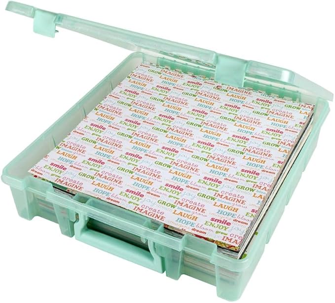 ArtBin 6955RJ Super Satchel 1-Compartment Box, Art & Craft Organizer, by ArtBin