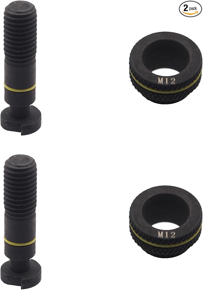 BEETOW Rivet Nut Tool Mandrel Metric M12, Riveter Tip Replacement, with nosepiece (M12)