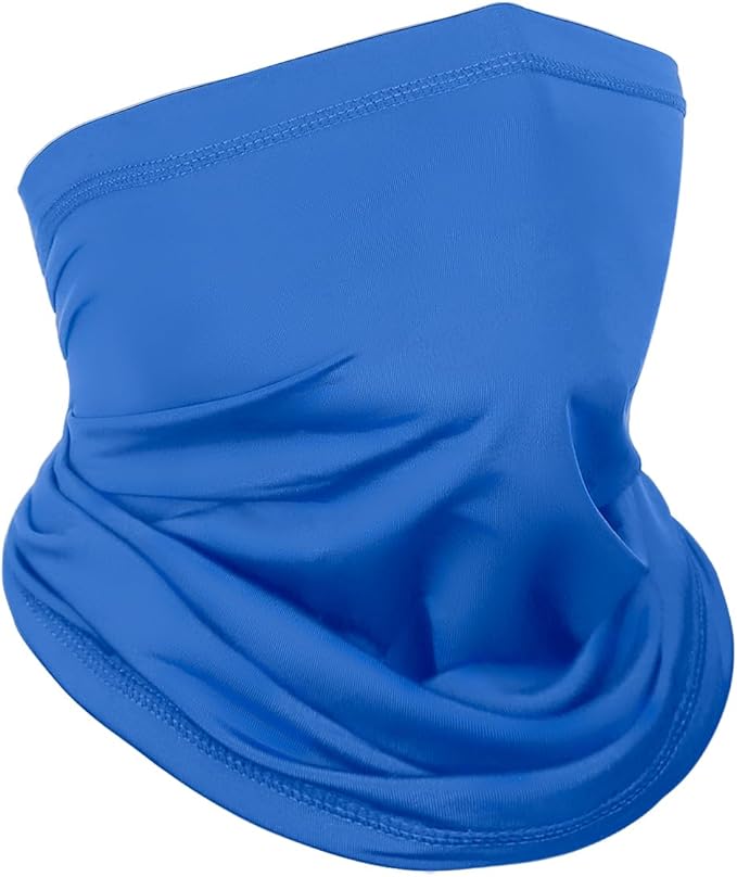 Achiou Cooling Neck Gaiter Face Cover Scarf, UV Protection Mask for Men and Women,Soft Windproof, Hiking Cycling Running