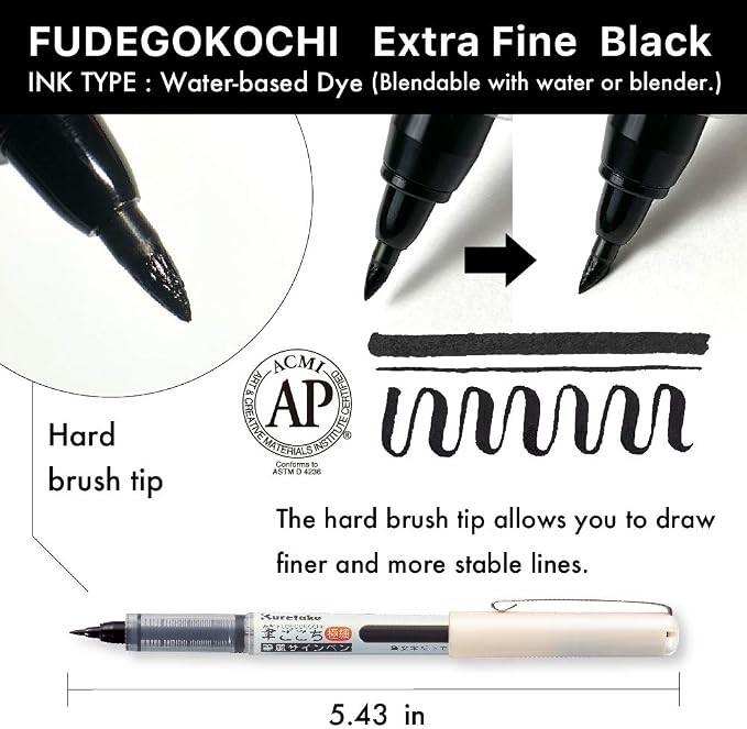 Kuretake Zig Inktober pen set, for Illustration, Manga Drawing, Lettering and - Image 4