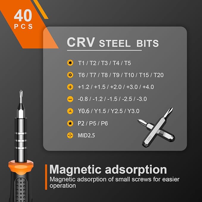 JOREST Small Precision Screwdriver Set - Image 4