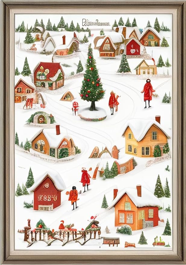 Joyhoor Cross Stitch Kits for Beginners Stamped Cross-Stitch Supplies by JoyhoorCrossStitchKits