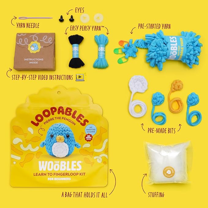 The Woobles Crochet Kit for Beginners - Image 3