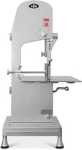 B-310S 2400W 3.3HP [ ETL & NSF Certified ] Countertop Electric Bone Band Saw – Commercial Meat Cutter, 7.9" Adjustable Cutting Thickness, 78.7" Stainless Steel Blade, Safety Shut-Off Emergency Stop