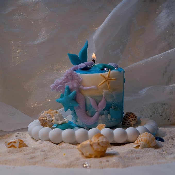 Mermaid and Sea Creatures Clay Molds - Image 9