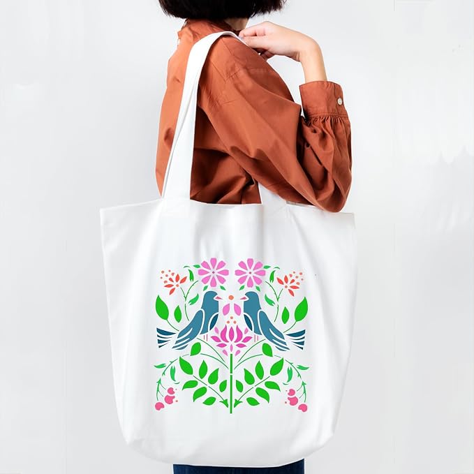 9pcs Navia Floral Stencils - Image 4