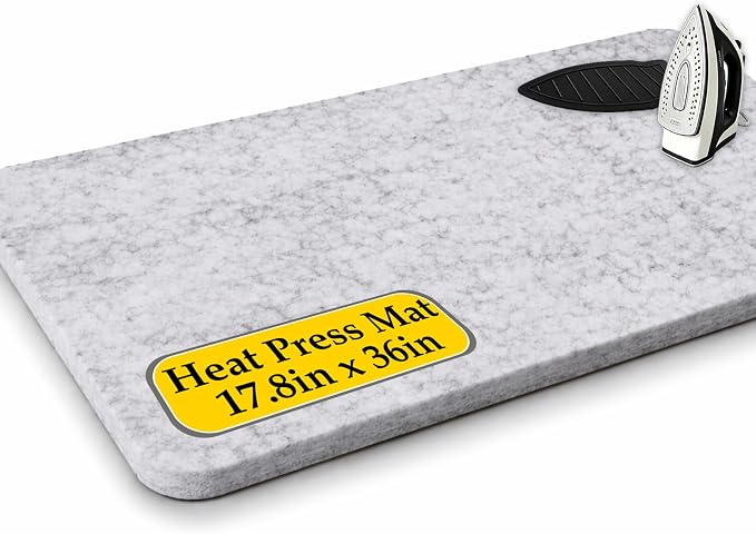 Wool Pressing Mat 36"x 17.8" 0.5 Inch Thick Ironing Board by Unknown