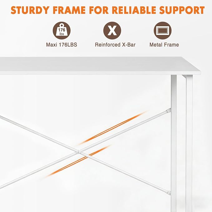 Sweetcrispy 32-Inch Small Computer Desk - Image 6