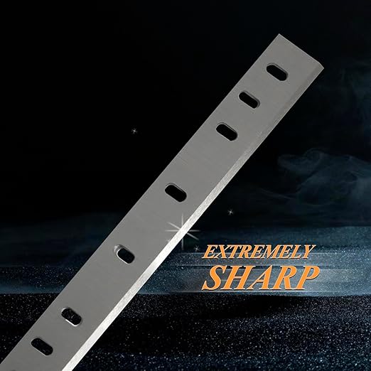 10" Planer Blade Knives for Ryobi AP10 AP10N Power Planers HSS Planer Knife with Single Cuttting Edge, 4 Pcs