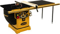 Powermatic ArmorGlide 10-Inch Table Saw, 50-Inch Rip, Extension Table, 5 HP, 230/460V 3Ph (Model PM2000T)