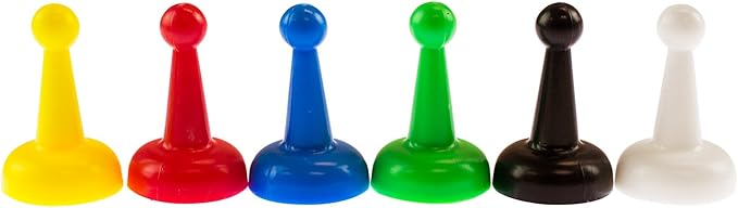 Super Z Outlet Assorted 1" Inch Multi-Color Pawns Pieces by SuperZOutlet
