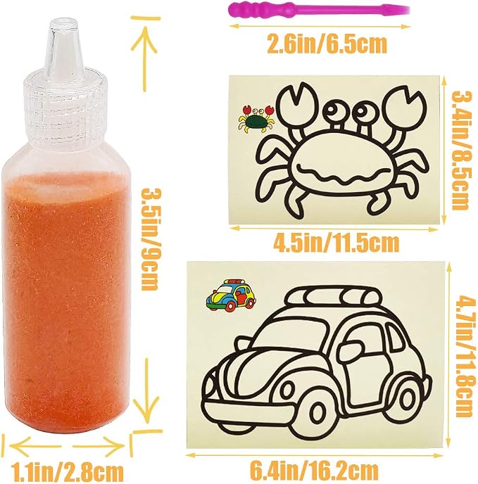 Zddaoole 32 PCS Art Sand Kit - Image 3