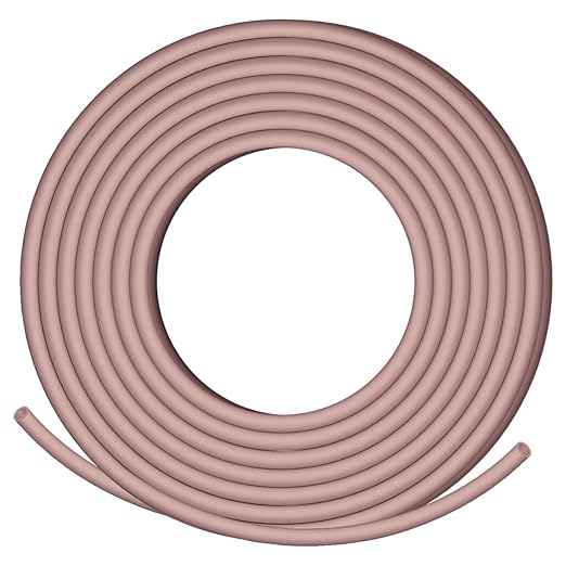 XHF 1/4 Inch 20Ft 3:1 Waterproof Heat Shrink Tubing Roll Marine Grade Adhesive Lined Heat Shrink Tube, Insulation Sealing Oil-Proof Wear-Resistant Brown