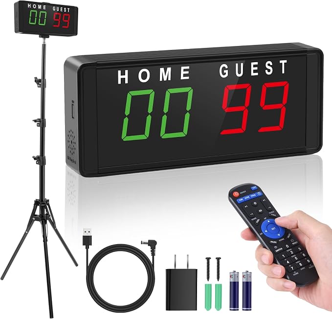 Samshow LED Electronic Scoreboard Digital Score Keeper by Samshowmakesyourkitchentechnologicalmodernandadvanced