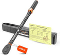 SUZUME Torque Wrench (10-80 Ft. Lb/ 13.6-108.4 N.m) ±3% High Accuracy Torque Wrench 3/8 Drive 72 Tooth Dual-Direction Adjustable Dual-Scales 3/8 Torque Wrenches for Car Moto
